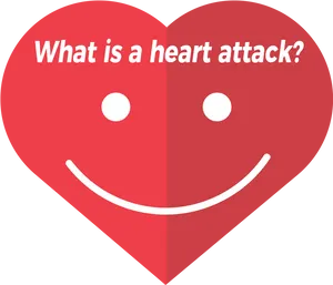 Heart Attack Information Graphic PNG Image