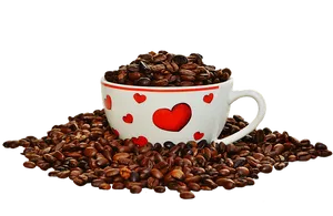 Heart Coffee Cup Beans.jpg PNG
