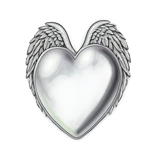 Heart Doodle With Wings Png Fwo14 PNG Image