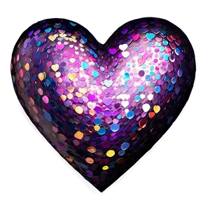 Heart Full Of Glitter Png Oun43 PNG Image