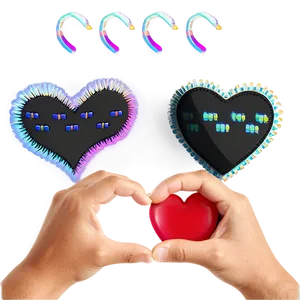 Heart Hands Emoji Png Bli PNG Image