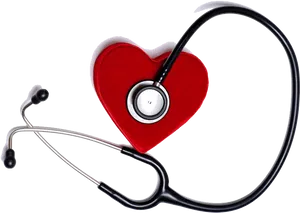 Heart Health Stethoscope PNG Image