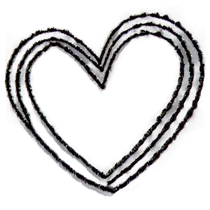 Heart Line Shape Png 84 PNG Image