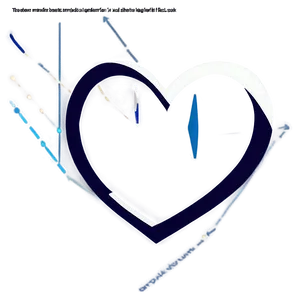 Heart Line Silhouette Png Fkb84 PNG Image