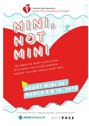 Heart Mini Marathon Event Poster2019 PNG Image