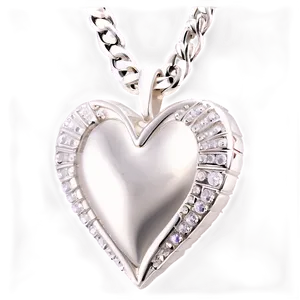 Heart Shaped Pendant Png Knx74 PNG Image