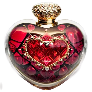 Heart Shaped Perfume Bottle Png 91 PNG Image