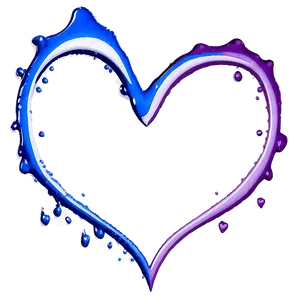 Heart Splash Overlay Png Nta PNG Image