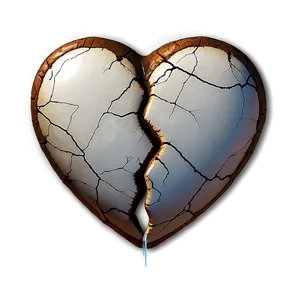 Heart With Crack Emoji Png Xmm35 PNG Image