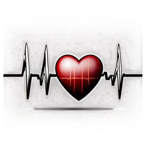 Heartbeat Line Illustration Png 54 PNG Image