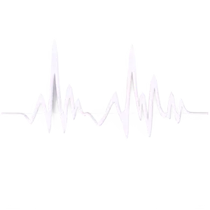 Heartbeat Sound Wave Png Kjk PNG Image