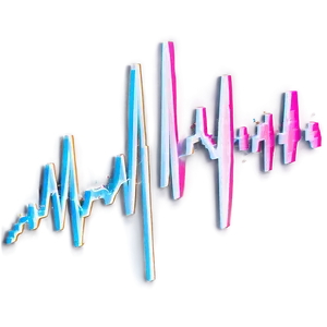 Heartbeat With Glitch Effect Png Qeq76 PNG Image