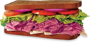 Hearty Vegetable Sandwich.png PNG Image