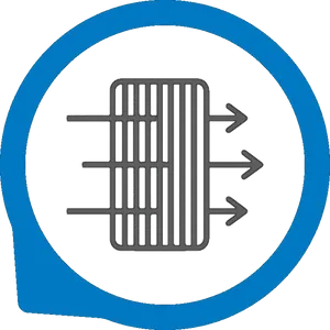 Heat Exchanger Symbol PNG Image