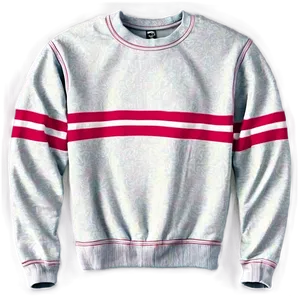 Heathered Crewneck Sweatshirt Png 06272024 PNG Image