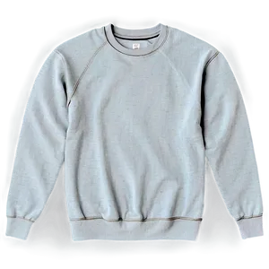 Heathered Crewneck Sweatshirt Png Muc PNG Image