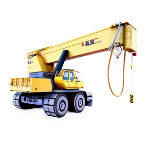 Heavy Cargo Crane Png Hfb32 PNG Image