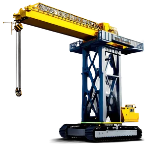 Heavy Cargo Crane Png Qbq33 PNG Image