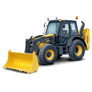 Heavy Duty Backhoe Png Ajj10 PNG Image