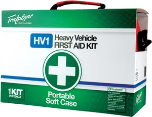 Heavy Vehicle First Aid Kit Portable Soft Case PNG Image