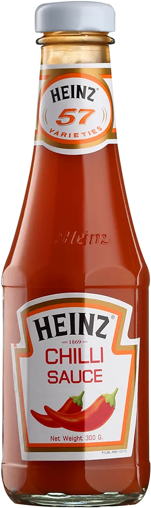 Heinz Chilli Sauce Bottle PNG Image