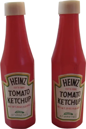 Heinz Ketchup Bottles PNG Image