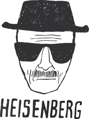 Heisenberg Iconic Hatand Glasses PNG Image