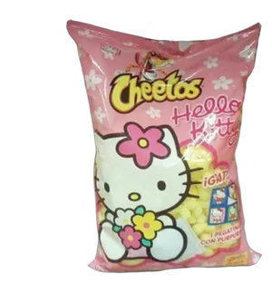 Hello Kitty Cheetos Packaging PNG Image