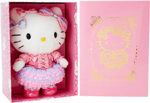 Hello Kitty Dollin Pink Box PNG Image