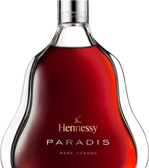 Hennessy Paradis Rare Cognac Bottle PNG Image