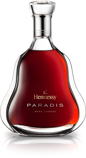 Hennessy Paradis Rare Cognac Bottle PNG Image