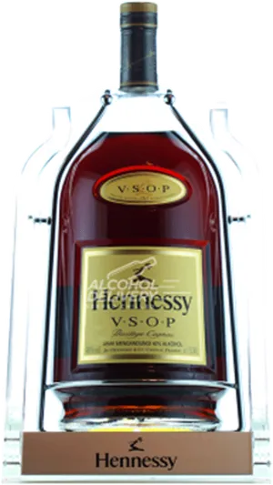 Hennessy V S O P Cognac Bottle PNG Image