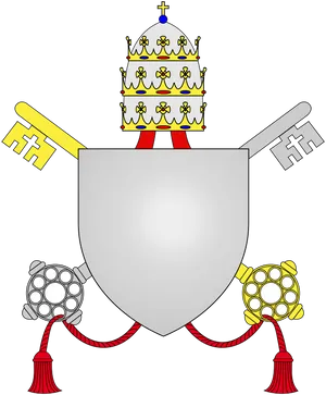 Heraldic Coatof Arms Blank Shield PNG Image