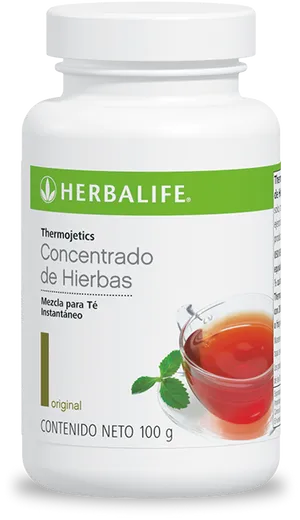 Herbalife Instant Tea Herbal Concentrate Product PNG Image