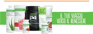 Herbalife Wellness Journey Products PNG Image