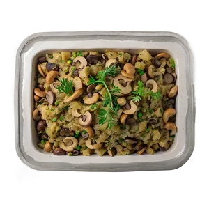 Herbed Stuffing With Mushrooms Png Ssr76 PNG Image