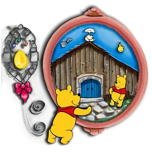 Heritage Winnie The Pooh Design Png Rrb37 PNG Image