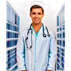 Heroic Male Nurse Png 36 PNG Image