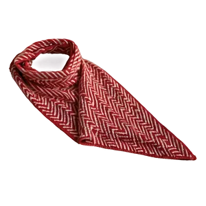 Herringbone Red Scarf Png 06252024 PNG Image