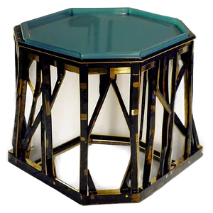 Hexagon Side Table Png Psg PNG Image