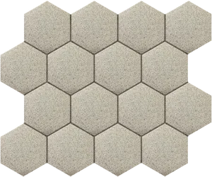 Hexagonal Tile Pattern Texture PNG Image