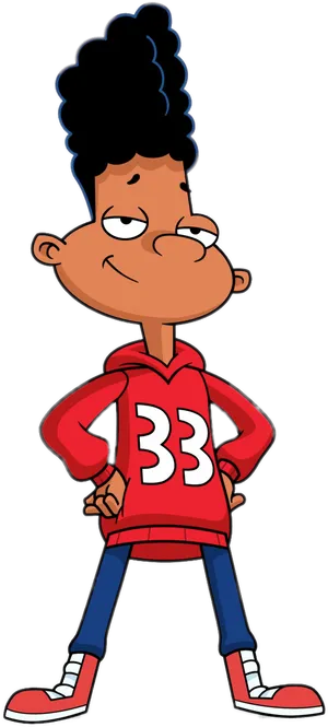 Hey Arnold Character Gerald Johanssen PNG Image