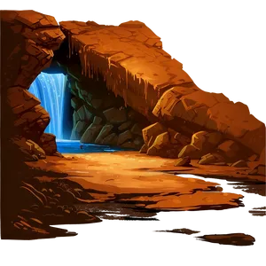 Hidden Cave Entrance Png God74 PNG Image