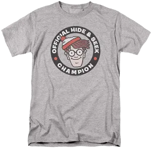 Hideand Seek Champion Tshirt PNG Image