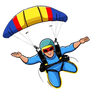 High Altitude Skydive Png 20 PNG Image