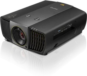 High End4 K Projector Black PNG Image