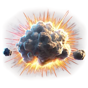 High Impact Explosion Artwork Png Sox27 PNG Image