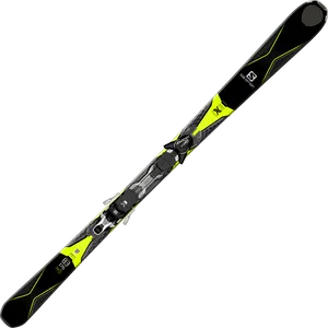 High Performance Alpine Ski Equipment PNG Image