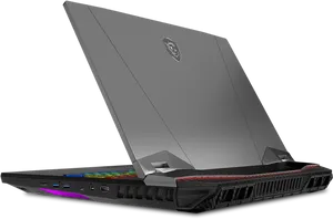 High Performance Gaming Laptop PNG Image