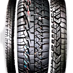 High-quality Tire Tracks Png 06202024 PNG Image